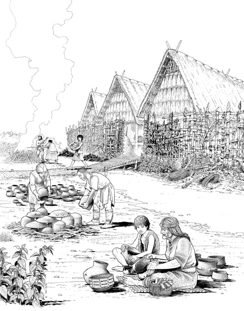 L habitat Au N olithique La Villa Romaine Du Prieur 